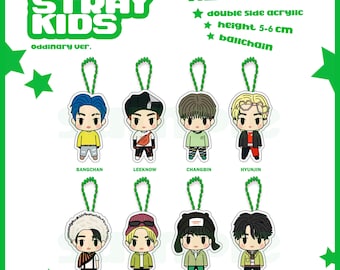 Kpop Boy Group Keychain ( Ateez, Day6, Stray Kids, Xdinary Heroes, Zerobaseone )