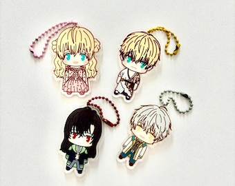 Who Made Me a Princess Merch (Keychain, Sticker, Pin)