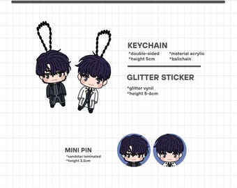 Omniscient Reader's Viewpoint / ORV Merch (Keychain, Sticker, Pin)