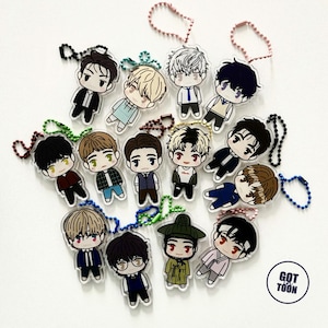 BL Manhwa Keychain / Pin / Sticker / Standee