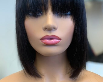 22-23cm BJD Hair Wig in Natural Mohair for 13 doll head cric 8-9 DF-3DW043 Brown