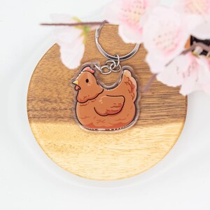 Chicken Acrylic Keychains