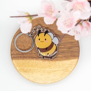Bee Epoxy / Acrylic Keychain