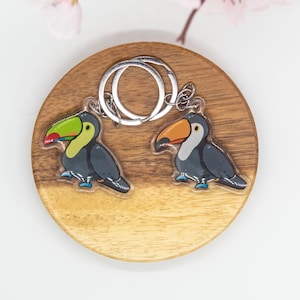 Toucan Acrylic Keychains