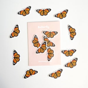 Monarch Butterfly Mini Pack, Vinyl Matte