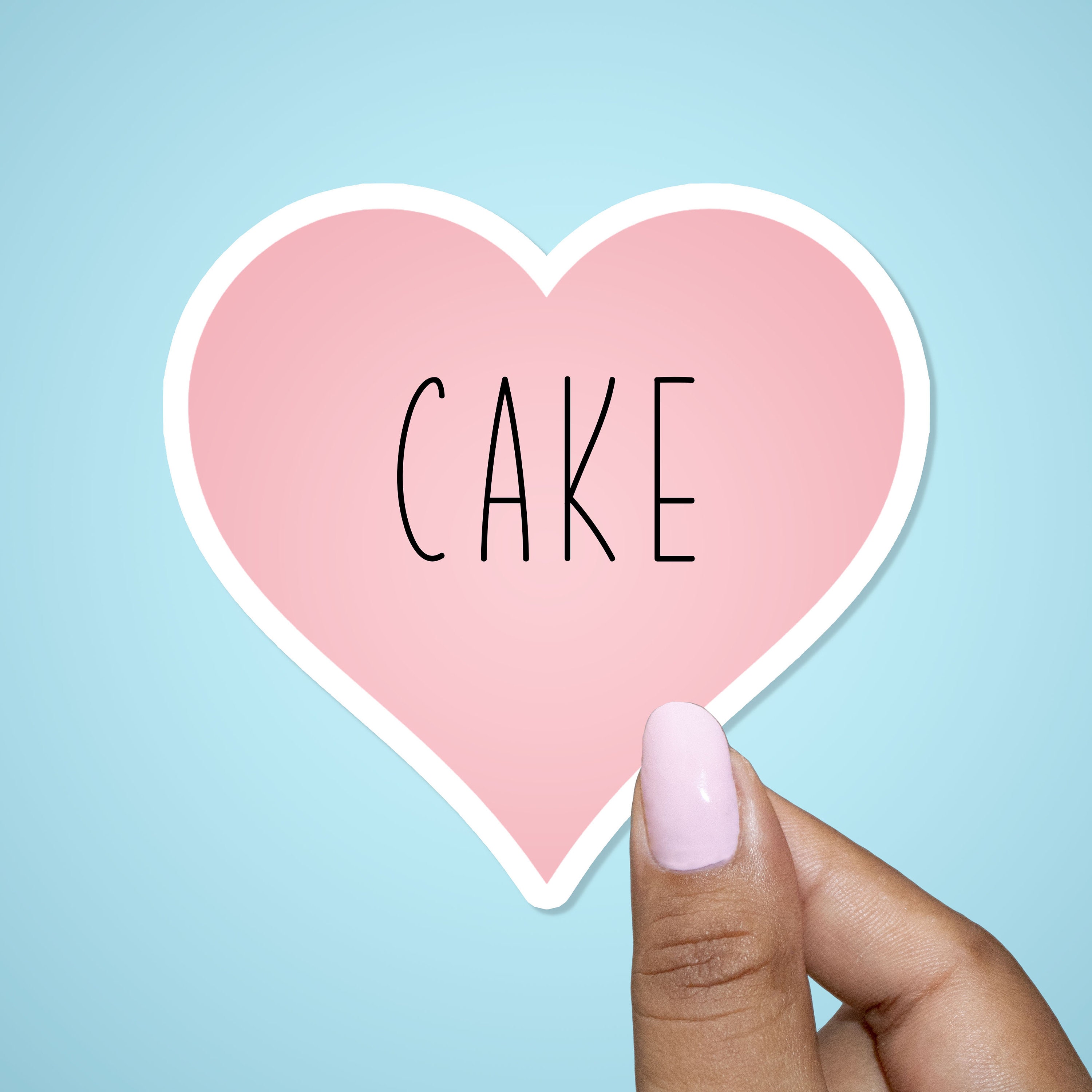 I Love Cake Vinyl Glossy / Weatherproof Matte MacBook | Etsy
