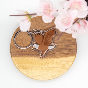 Bald eagle Acrylic Keychains