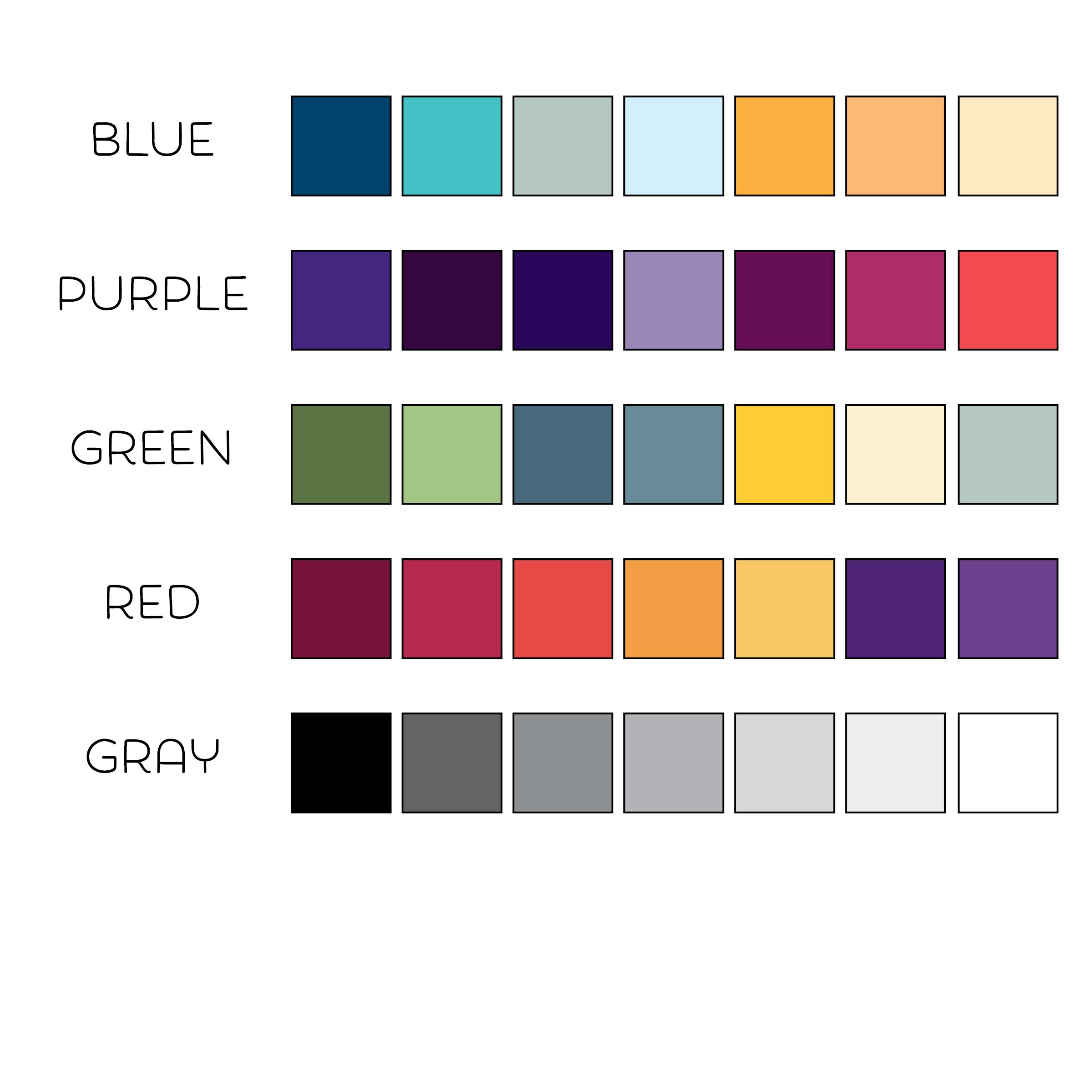 Etsy Color Map Customized Colorful Map - DIGITAL DOWNLOAD - Choose City, Size ...