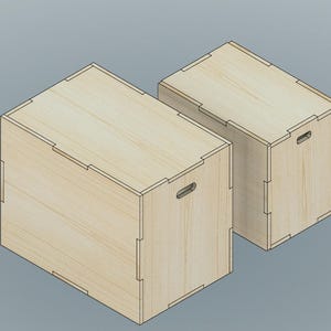 CNC Plyobox bundle (inch + metric) DXF Plans | RX & Mini Gym Boxes | 18mm Plywood
