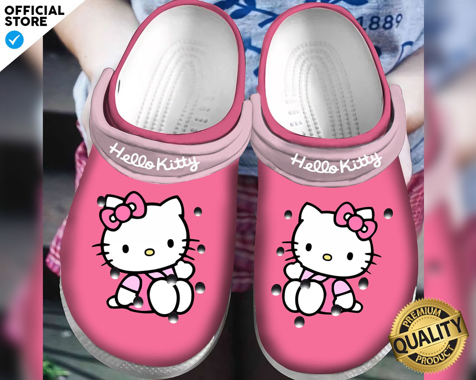 Hello Kitty Crocs Hello Kitty Clog/Hello Kitty Crocband/Hello Etsy