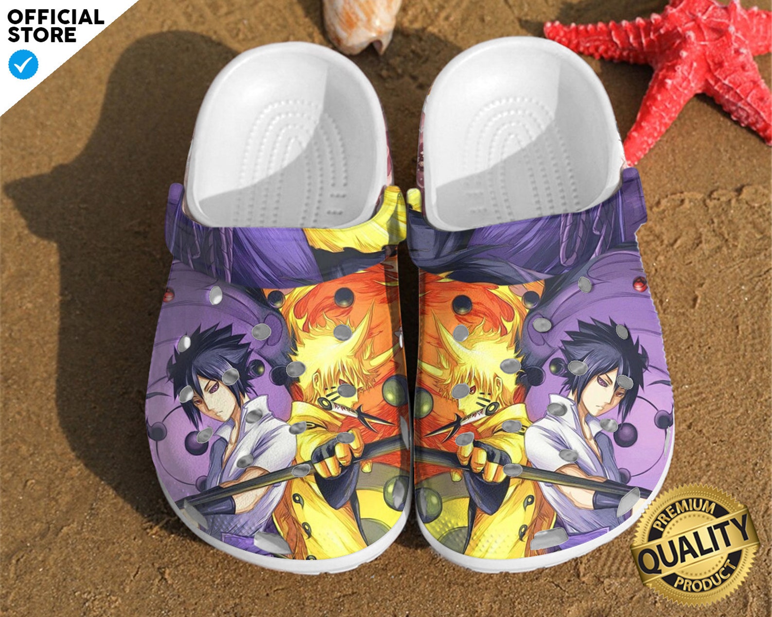 Naruto Crocs Naruto Clog/Naruto Crocband/Naruto Unisex Adult Etsy