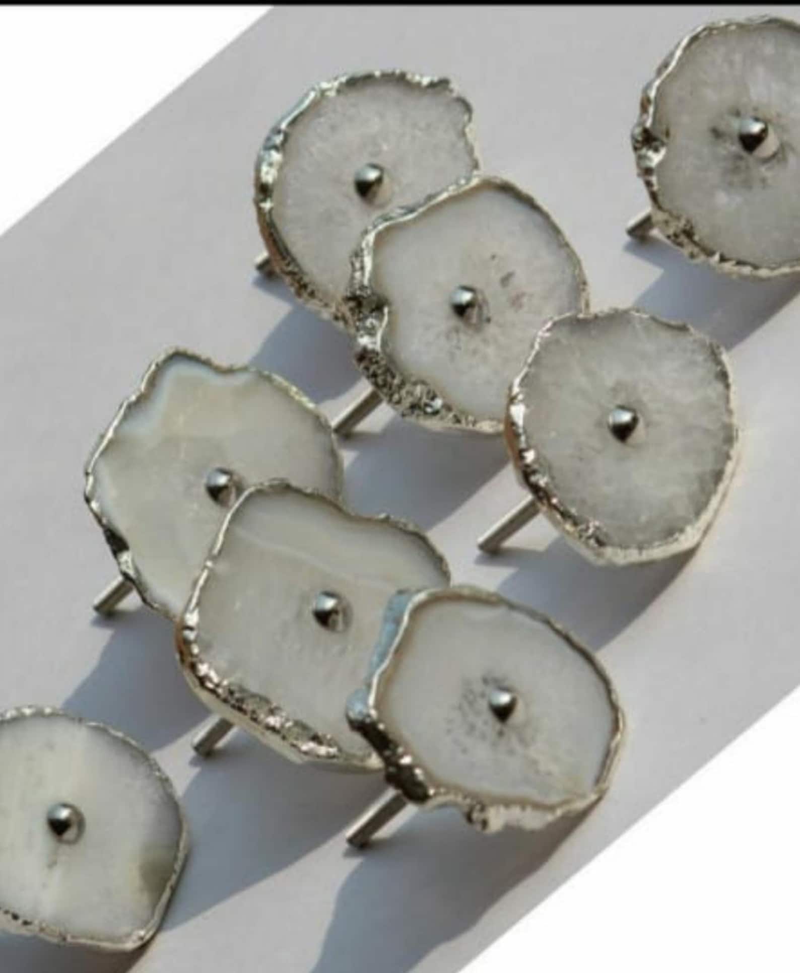 Agate Door Knobs Natural Agate Knob/agate Drawer Pull/agate Etsy