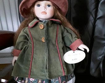 leonardo collection porcelain doll katie