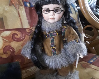 leonardo collection porcelain doll katie