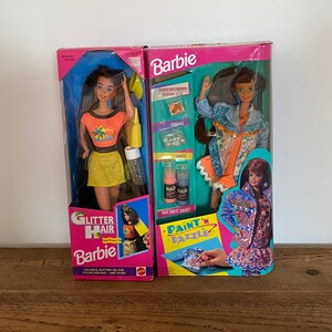 Glitter hair barbie 1994 outlet