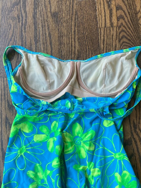 Vintage Cole of California 90’s Floral Swimsuit R… - image 3