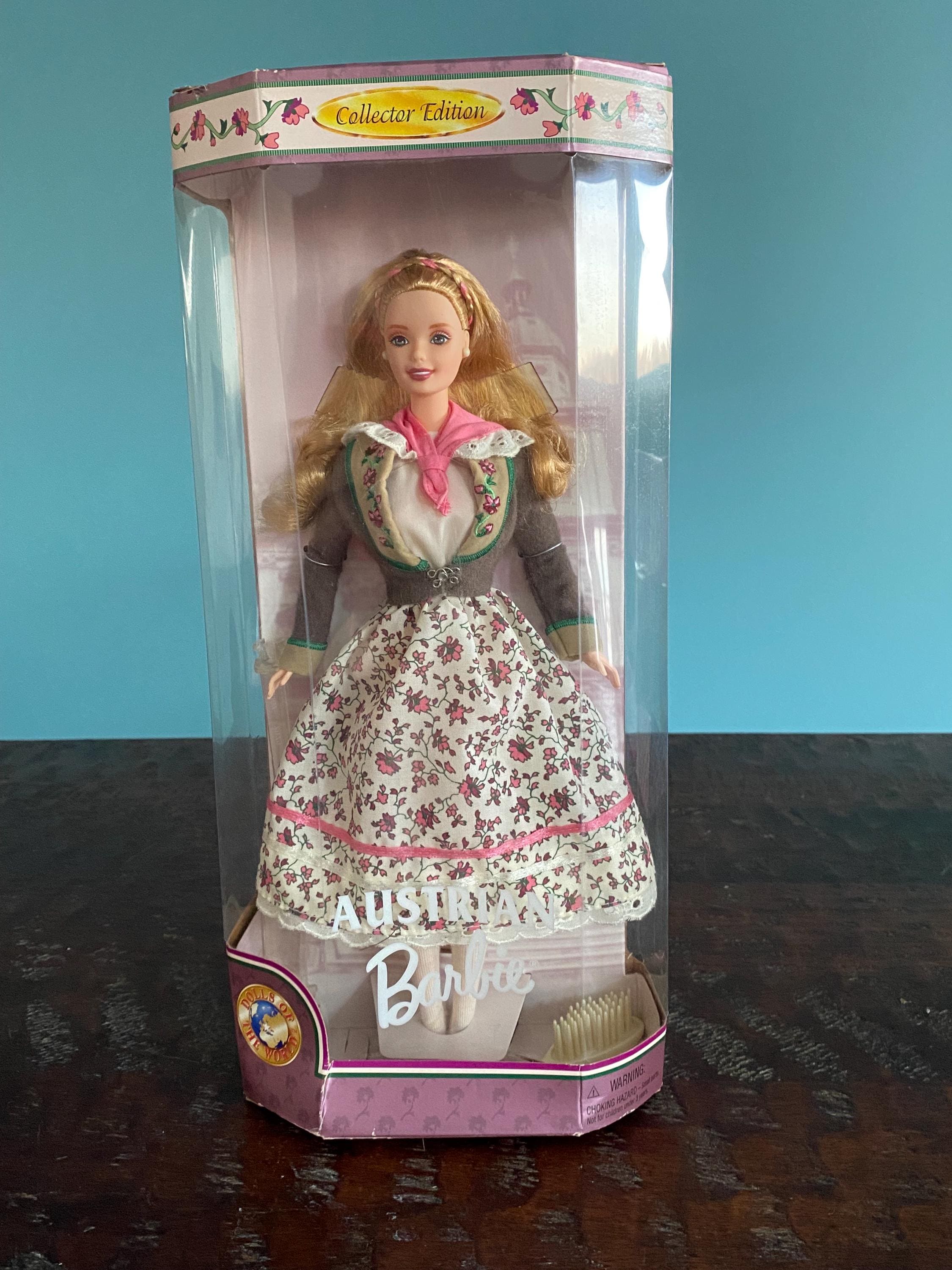 Austrian Barbie Dolls of the World Collector Edition 1998 Mattel 21553