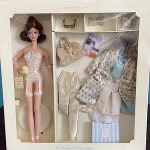Continental Holiday Barbie Giftset Silkstone BFMC Gold Label