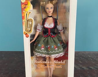 Oktoberfest Festivals of the World Barbie Doll 2006 Mattel Pink Label