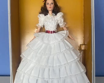 Barbie Doll Gone With The Wind Scarlett O’Hara 75th Anniversary Gold Label Collector  NRFB