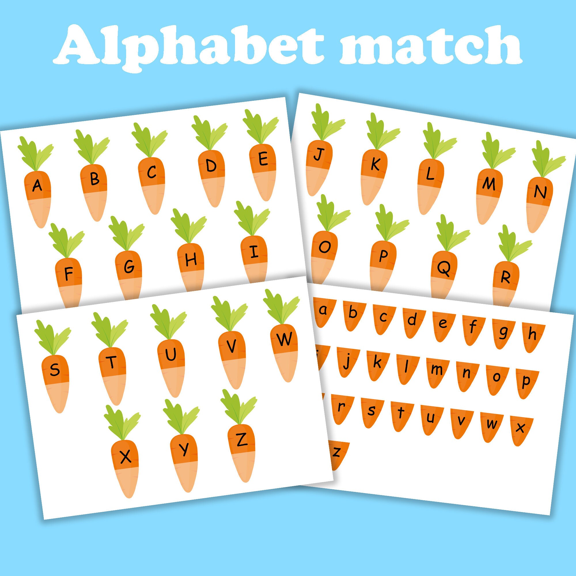 Toddler Homeschool Alphabet Printables, Alphabet Sheets, Kids Pre ...