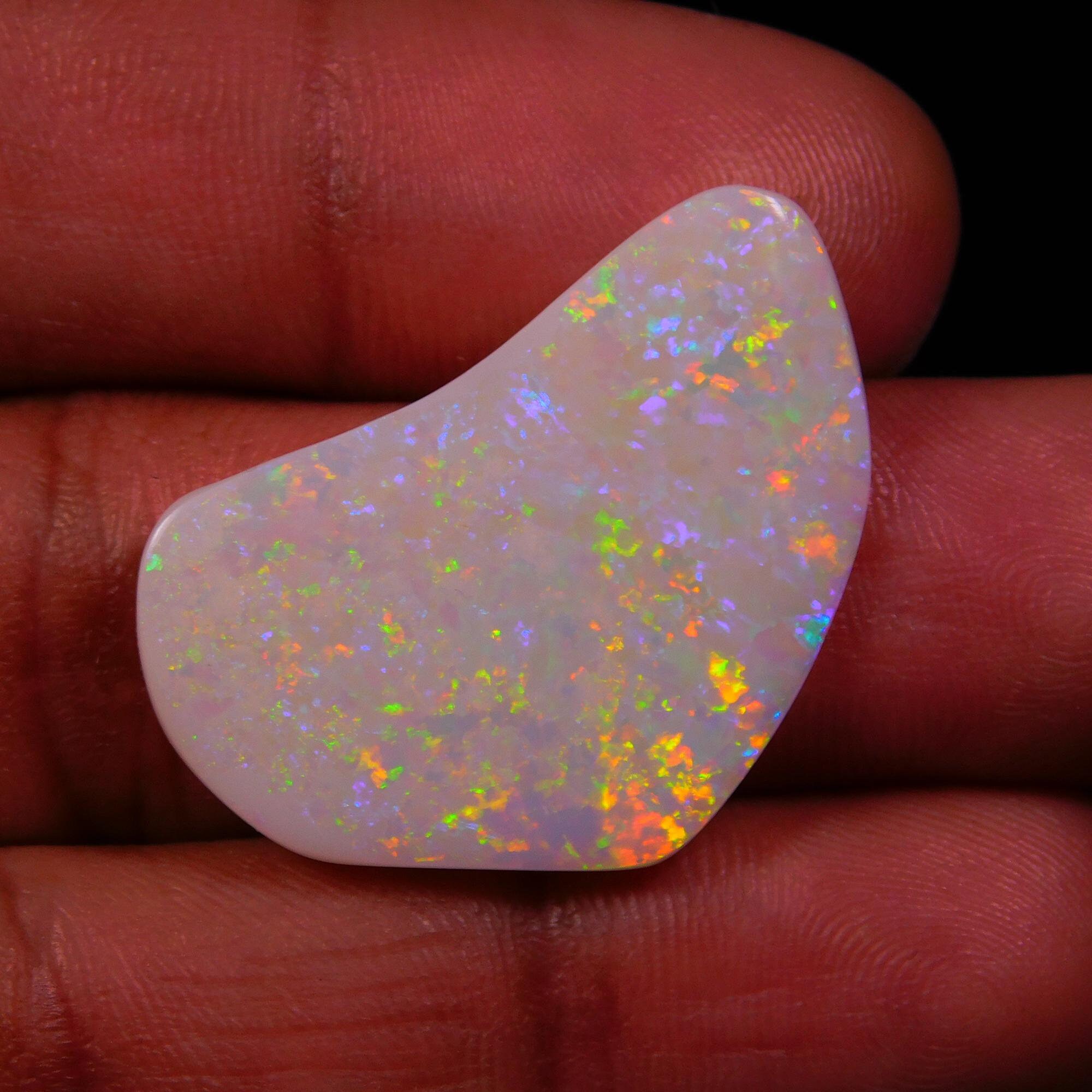 100 Natural Australian Fire Opal White Fire Opal Exclusive Etsy UK