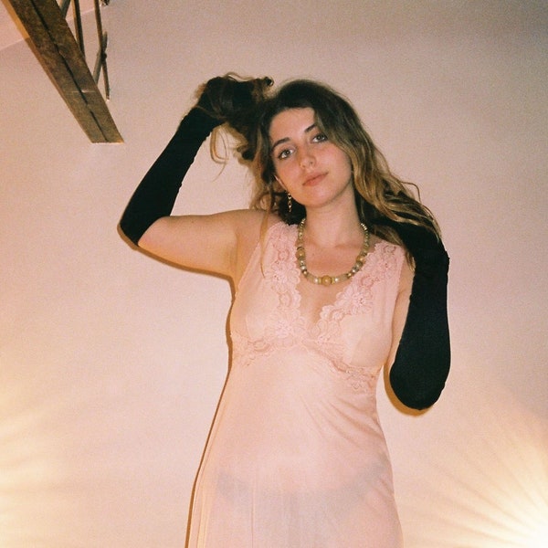 Chemise de nuit en nylon vintage - Etsy France