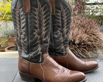 STIVALI PELLE UOMO camperos texani western Tony Mora marrone cuoio vintage  EUR 120,00 - PicClick IT