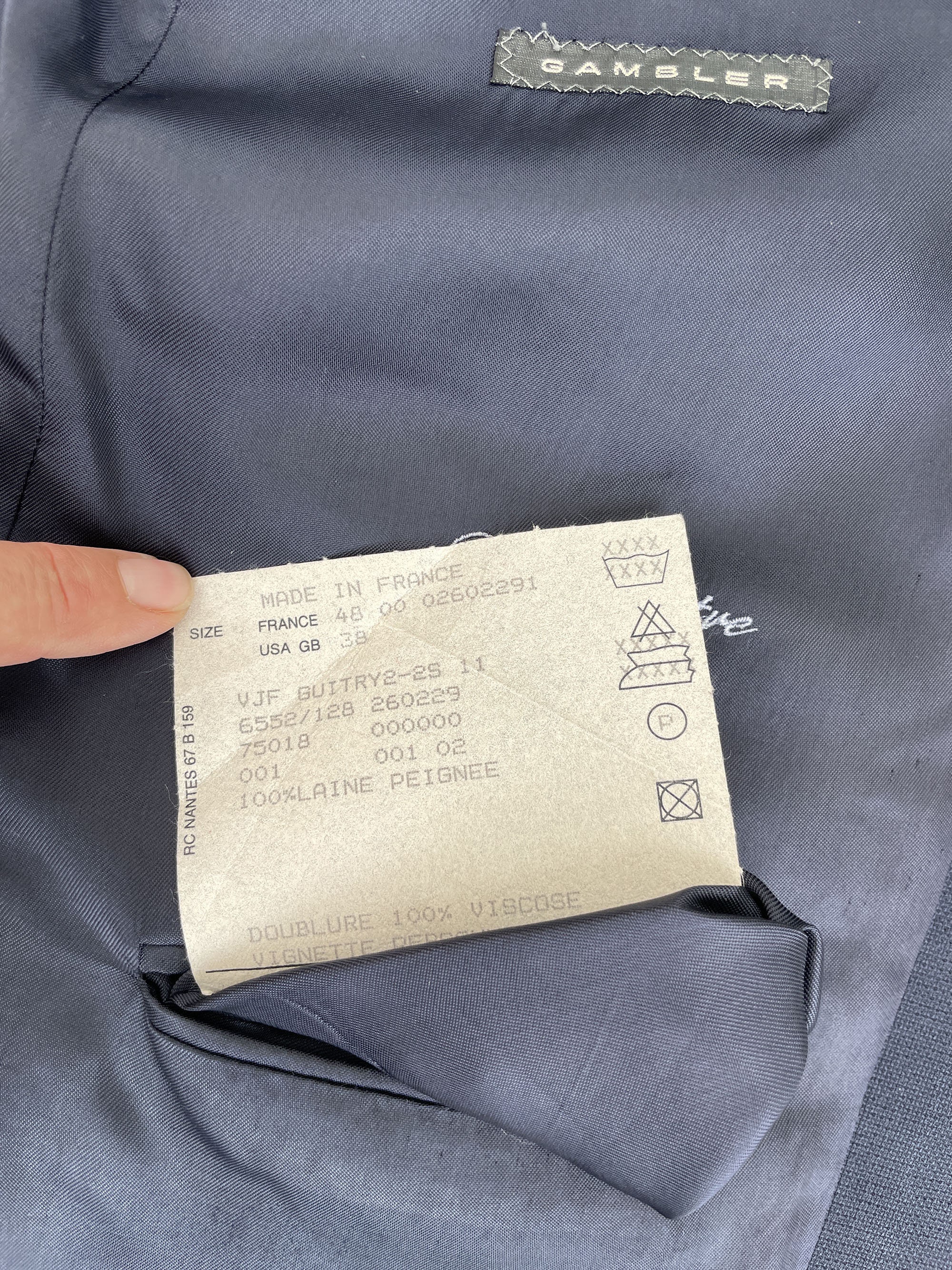 Veste de costume en 100% laine peignée vintage des années - Etsy 日本