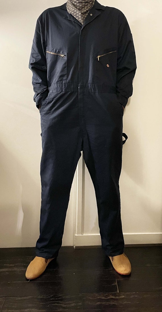 Dickies vintage Y2K work suit / 2000s, blue color… - image 10