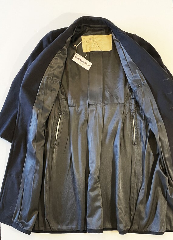 Sailor coat in 100% wool, navy blue color, vintag… - image 5