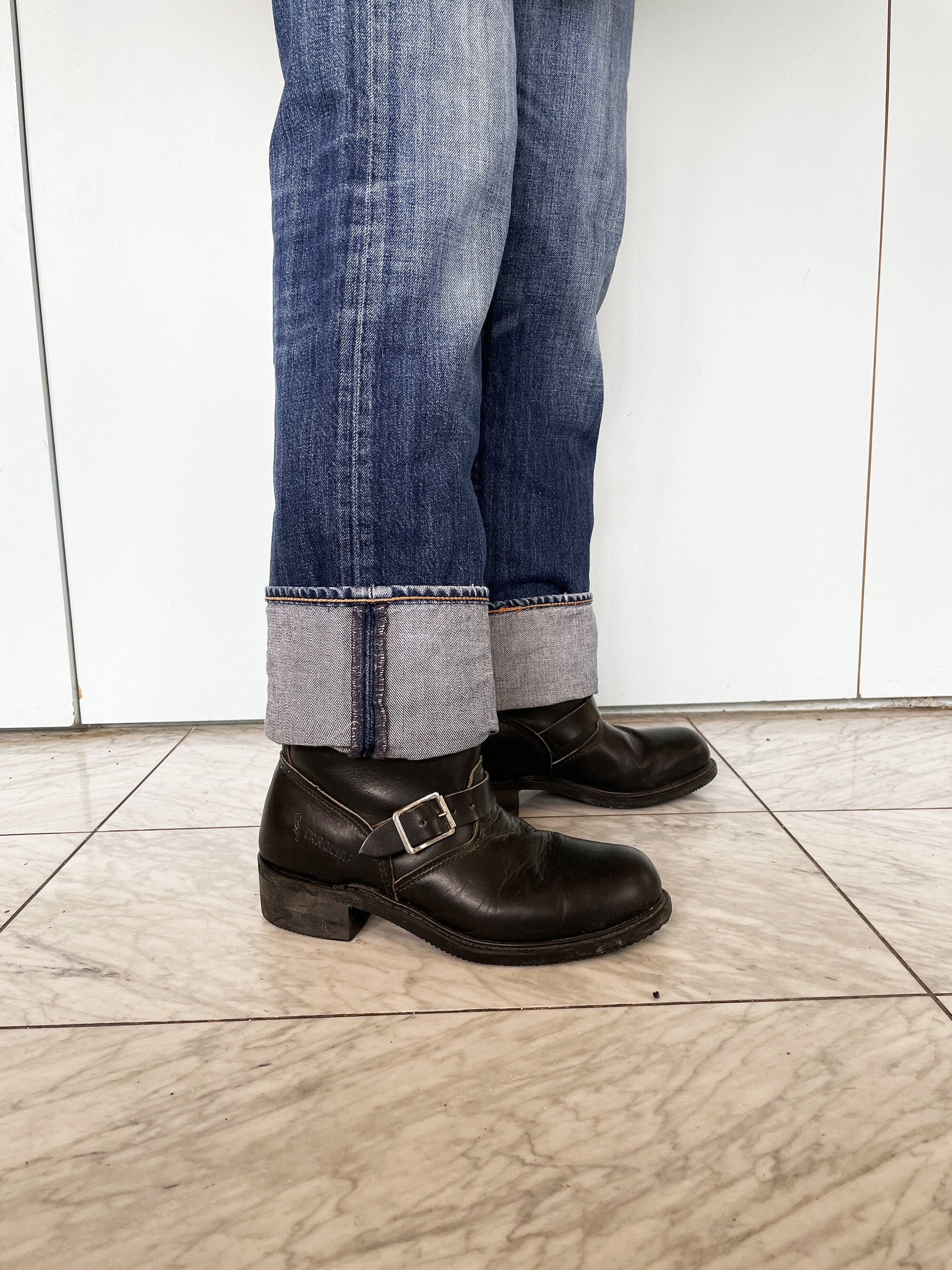 CAROLINA Engineering Leather Boots Men 