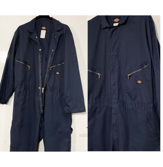 Dickies vintage Y2K work suit / 2000s, blue color… - image 1