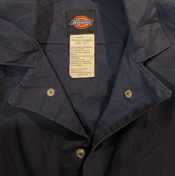 Dickies vintage Y2K work suit / 2000s, blue color… - image 8