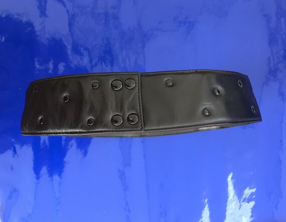 Wide belt brand Chantal Thomass paris, leather an… - image 1