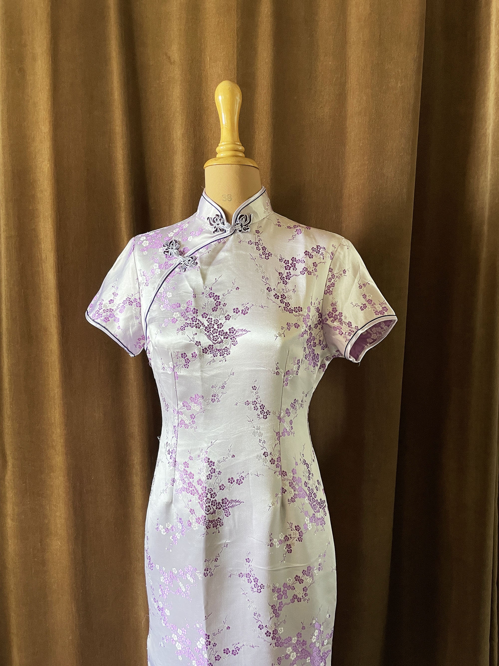 Purple Qipao Etsy Canada