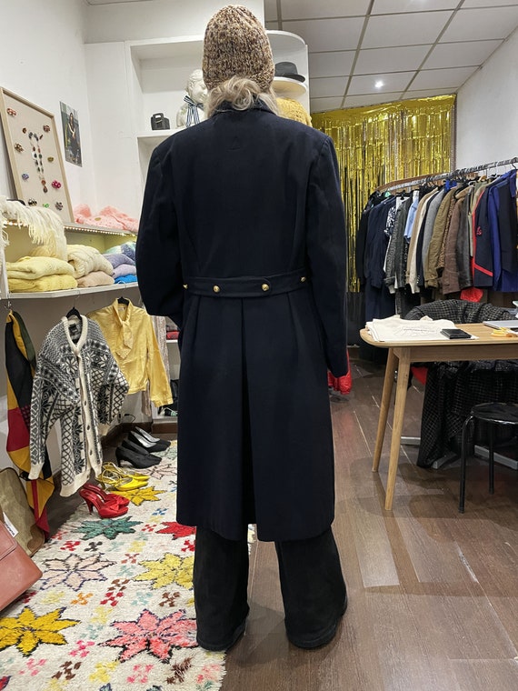 Sailor coat in 100% wool, navy blue color, vintag… - image 7