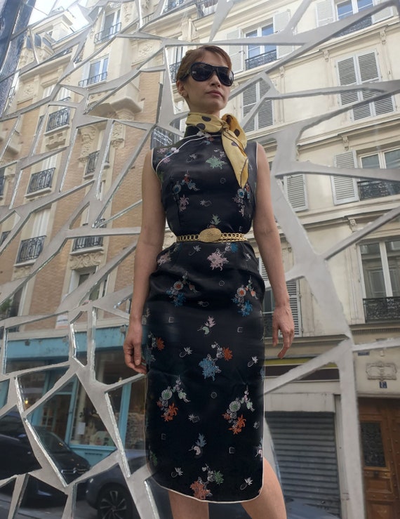 Chinese silk dress