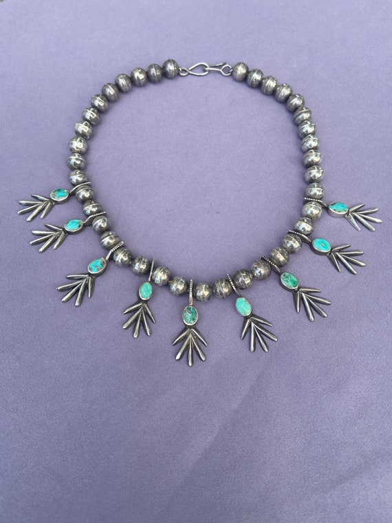 Squash blossom necklace