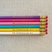 see more listings in the 6 Personalized Pencils section