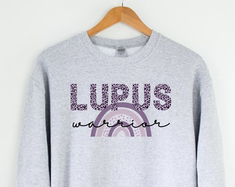 Lupus Warrior Sweatshirt, Lupus Awareness, Lupus Warrior, Lupus Gift, Chronic Illness, Lupus Support, Lupus Fighter, Lupus Disease