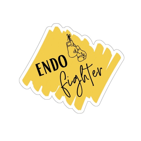 Endo Fighter Sticker Endo Fighter Endo Warrior Gift Endo Etsy