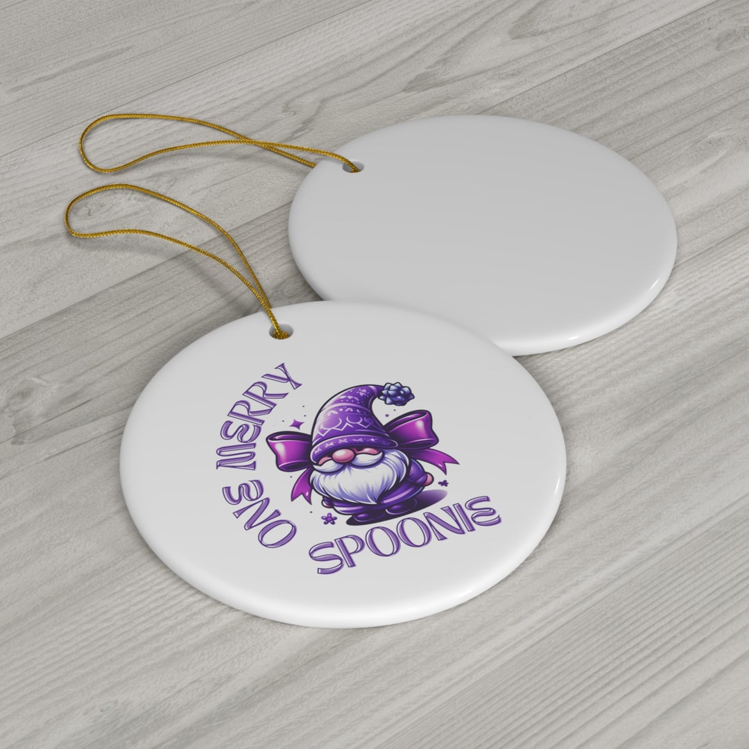 Spoonie Christmas Ornament, Spoonie Gift, Spoonie Awareness