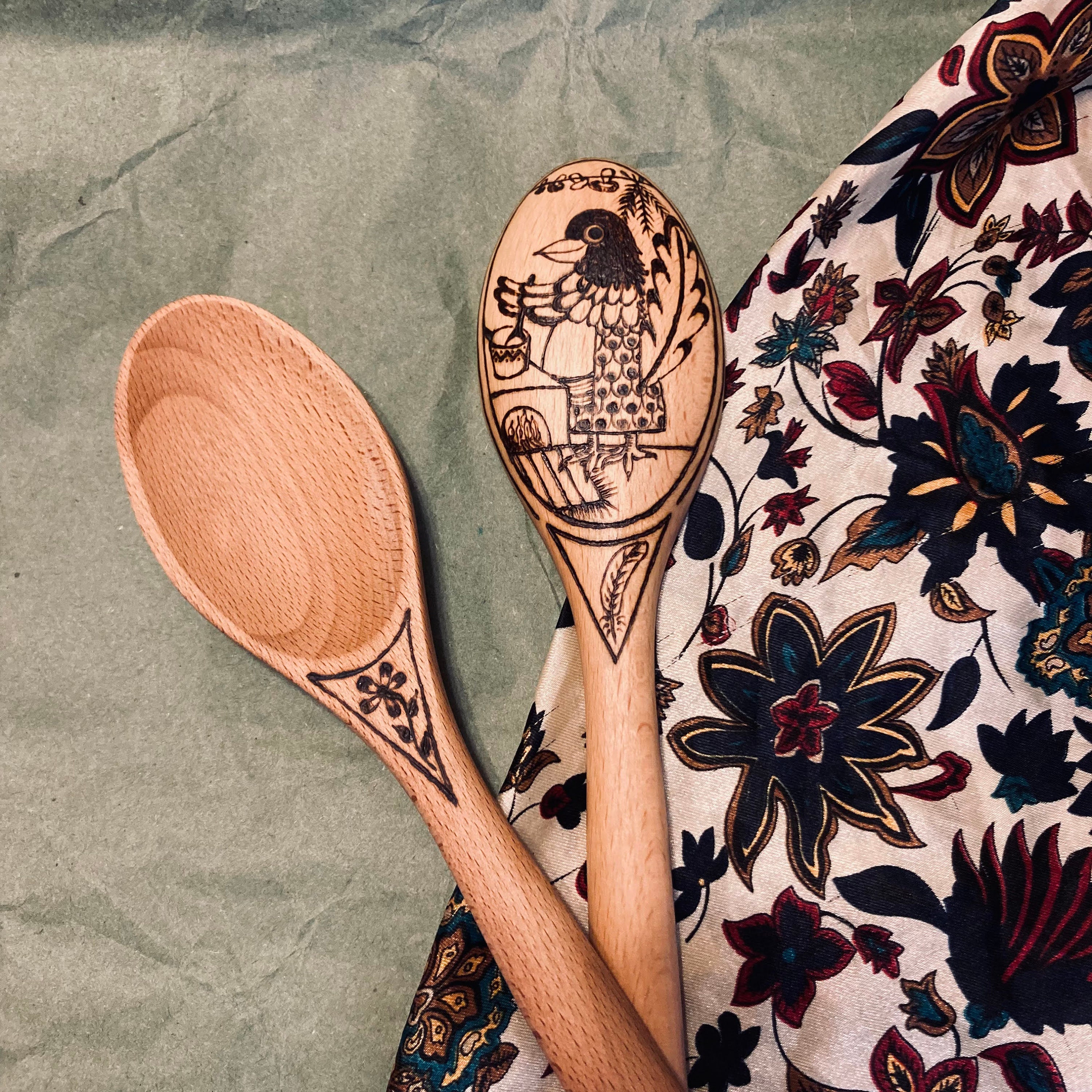 Wood sale burning utensils