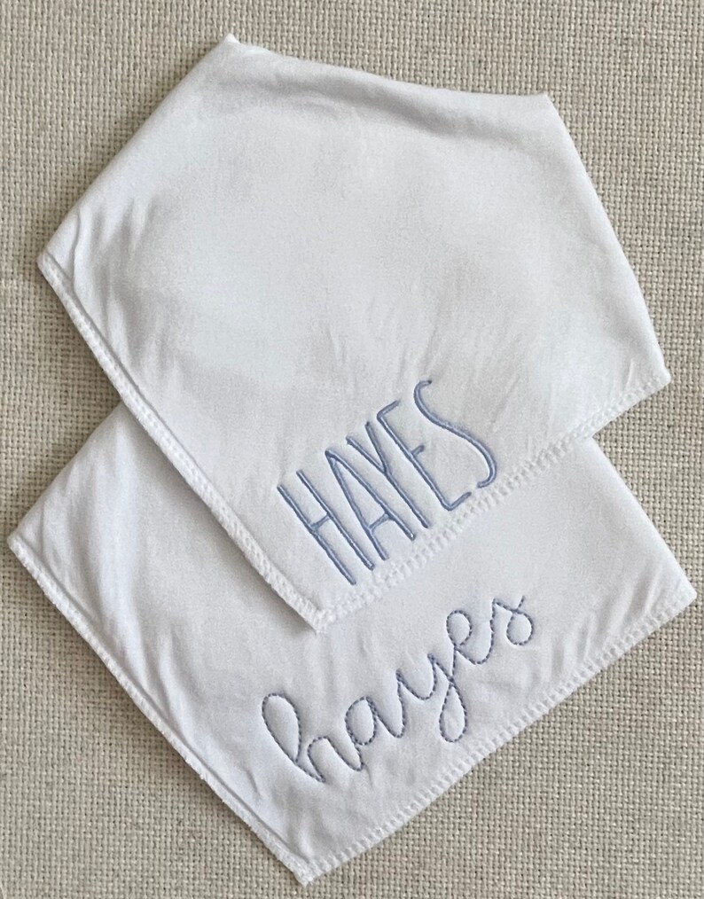 Personalized Baby Bandana Drool Bib Etsy