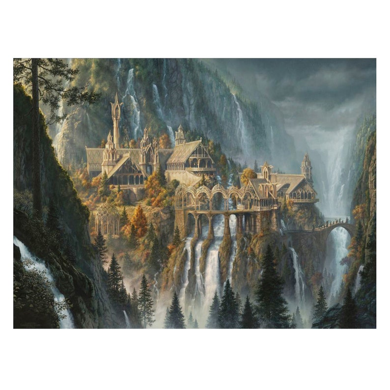 5D DIY Diamond Painting Lord of the Rings Embroidery Set Cross Etsy