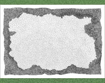 Frogspawn/ Late Night - A3 Riso Print