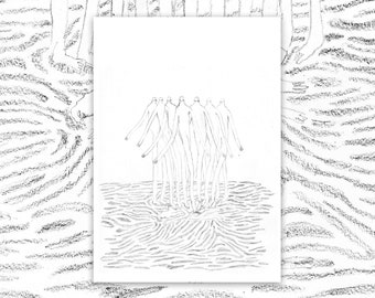 Crush - A4 Riso Print