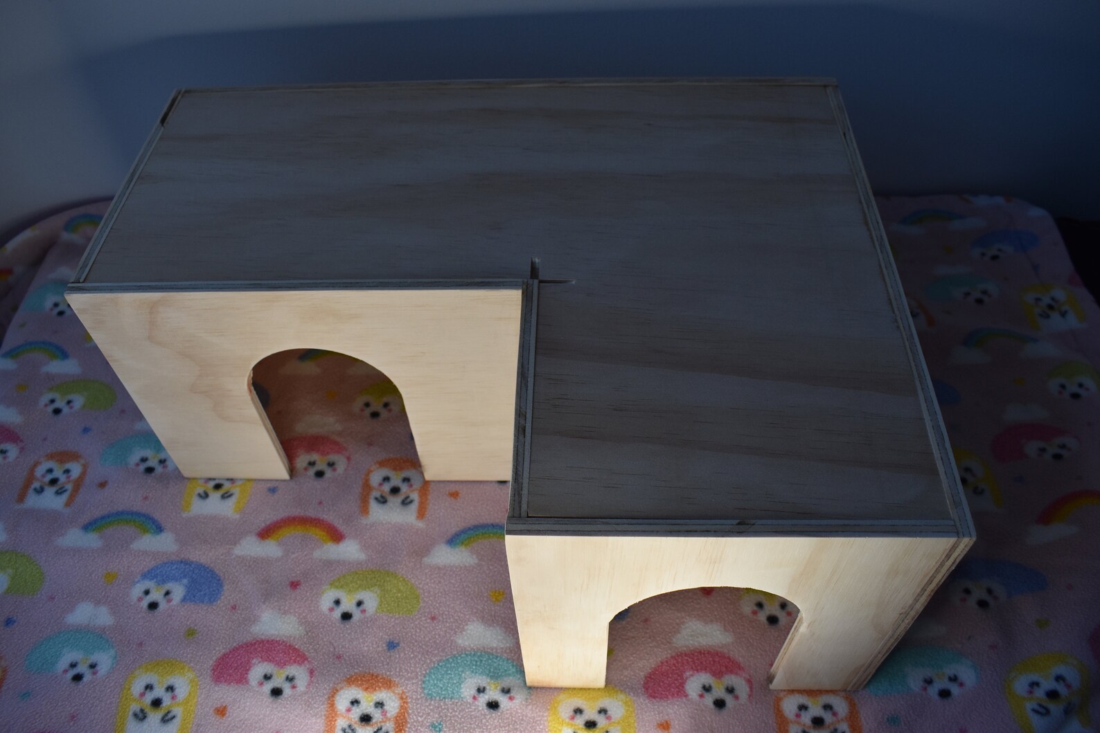 Double Entry Corner Guinea Pig Hide House Etsy