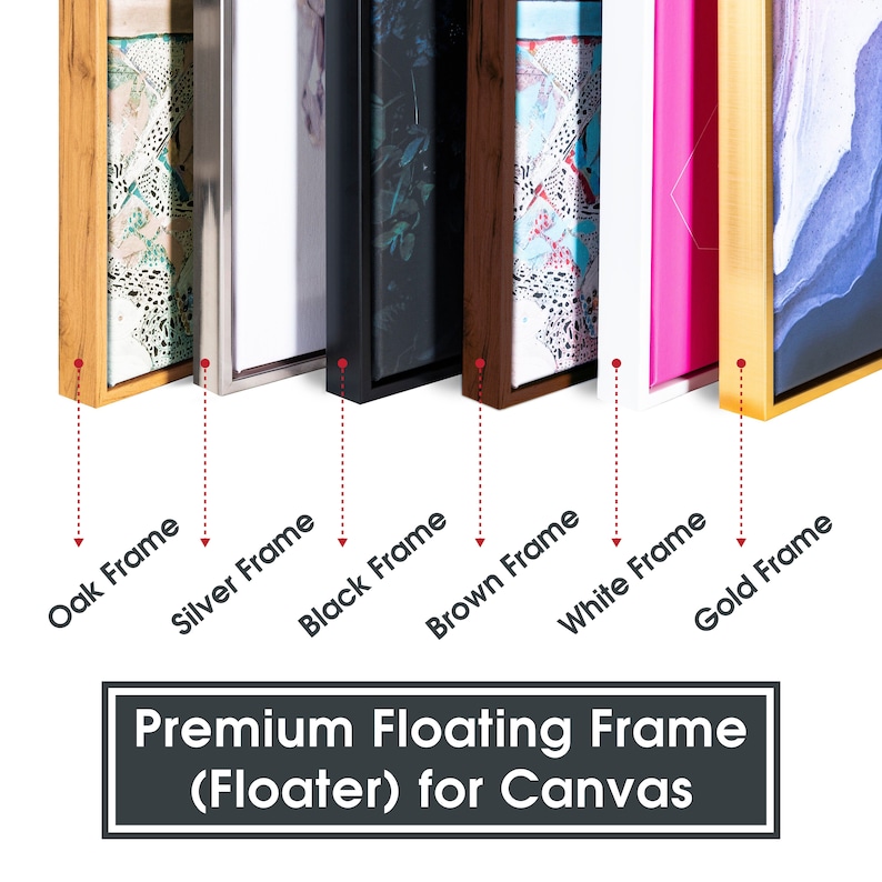 Halloween Tempered Glass Wall Art / Acrylic Glass Art / Floating Frame